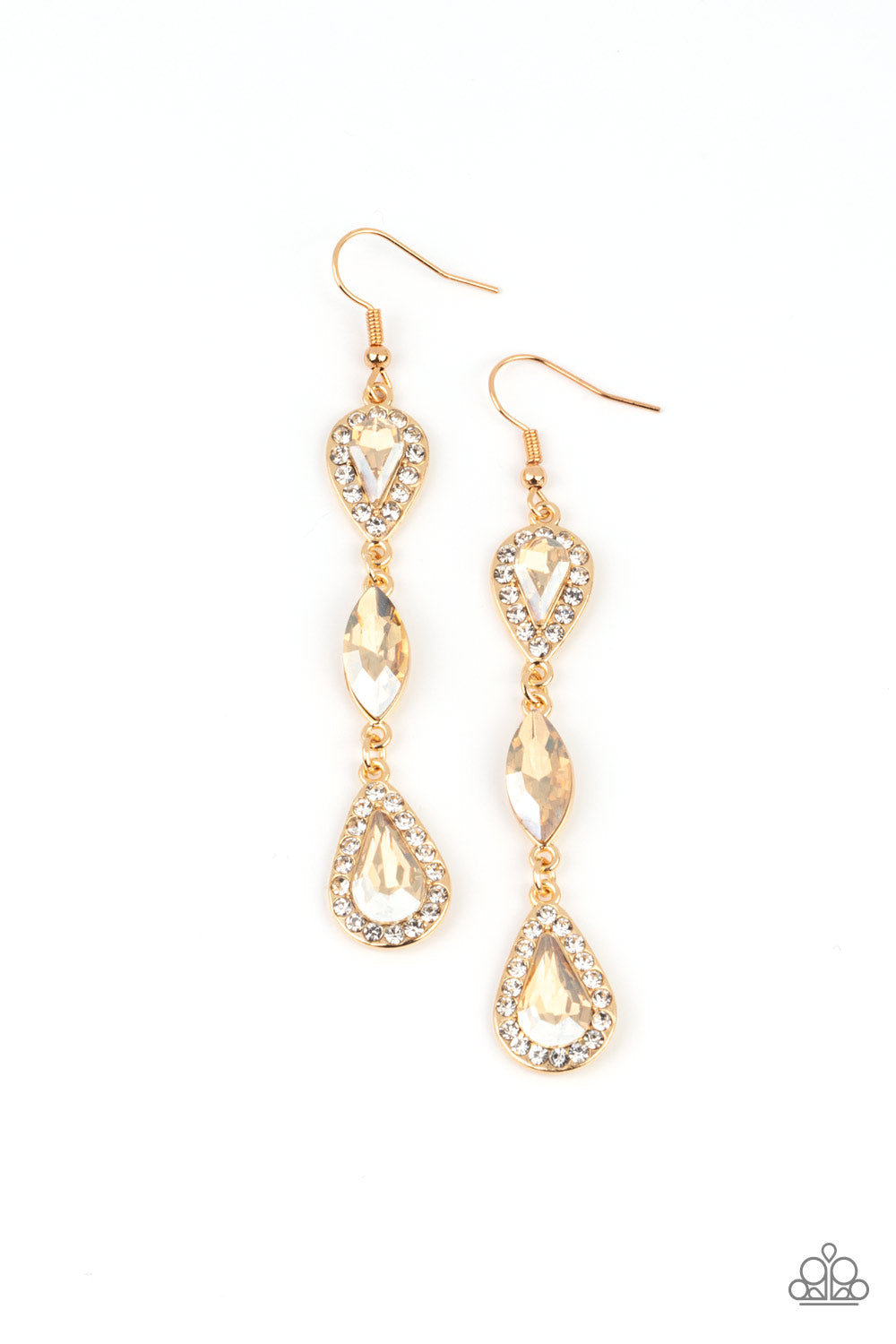 Test of TIMELESS  Gold  - Earrings