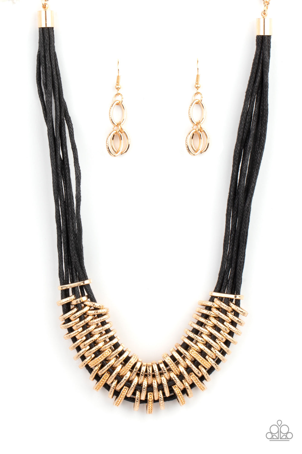 Lock, Stock, and SPARKLE Gold - Necklaces
