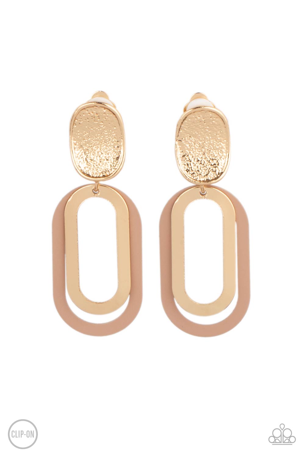 Melrose Mystery Brown - Earrings