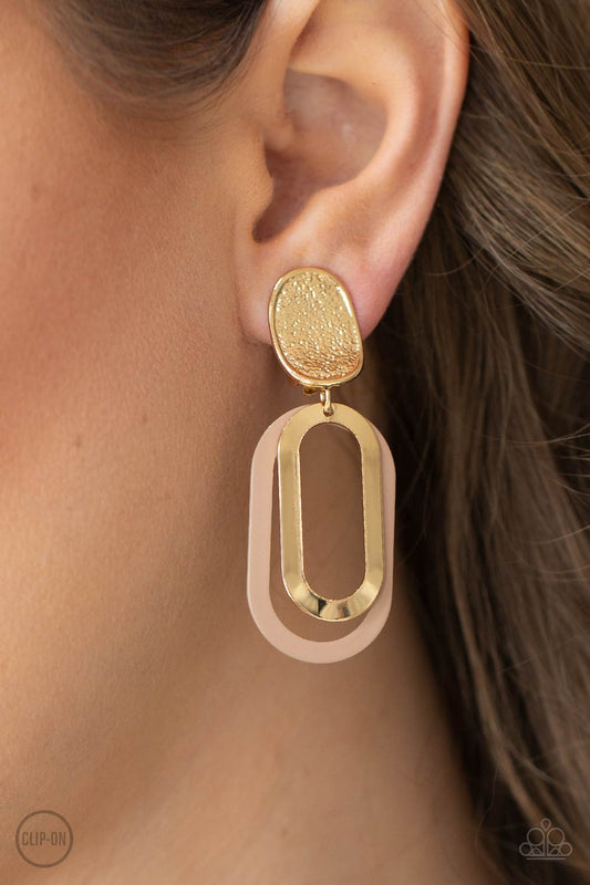Melrose Mystery Brown - Earrings