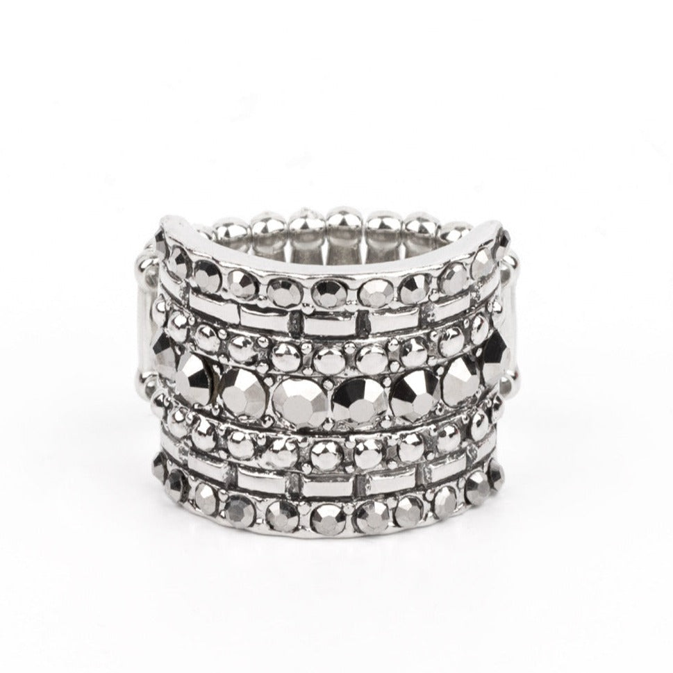 Target Locked Silver- Rings
