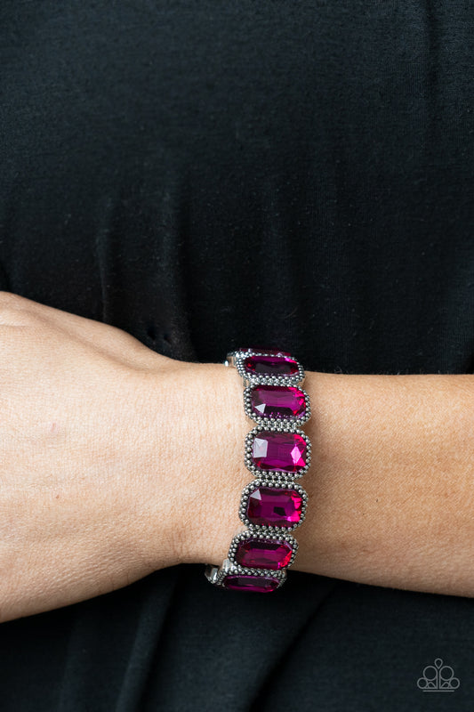 Studded Smolder Pink - Bracelets