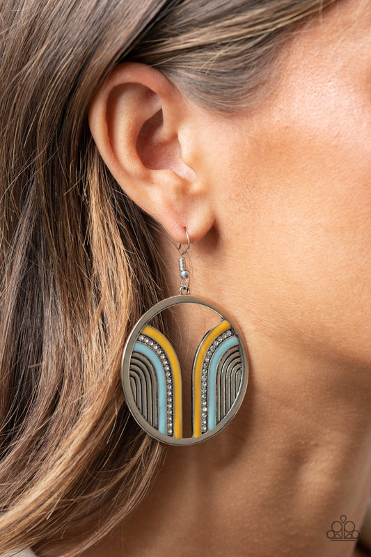 Delightfully Deco Multi - Earrings