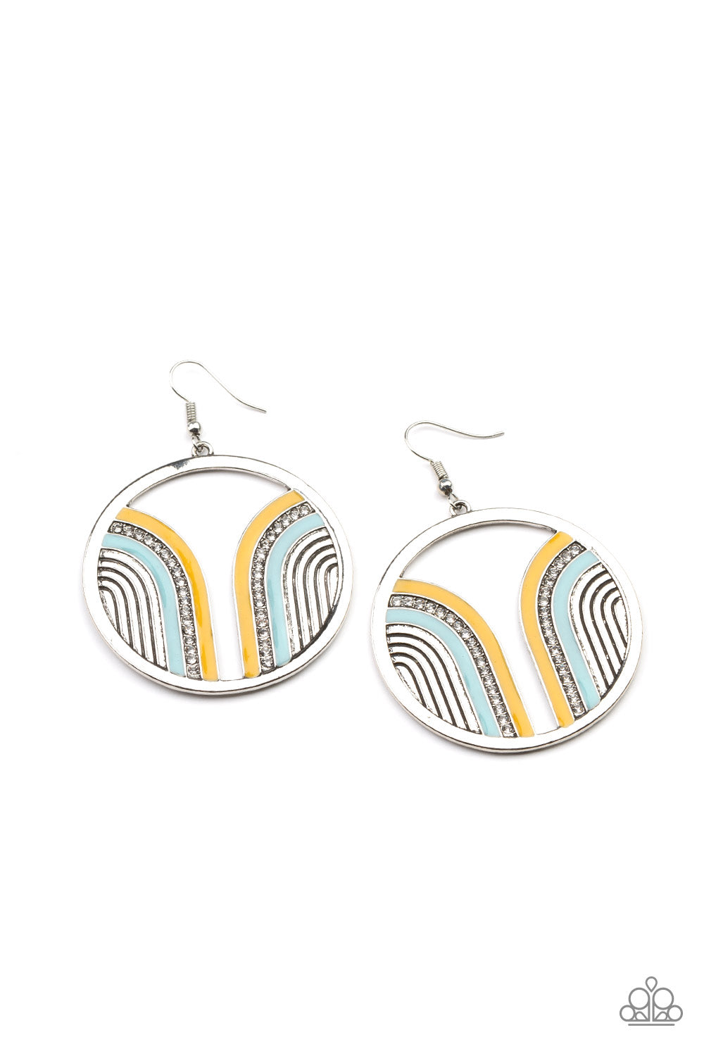 Delightfully Deco Multi - Earrings