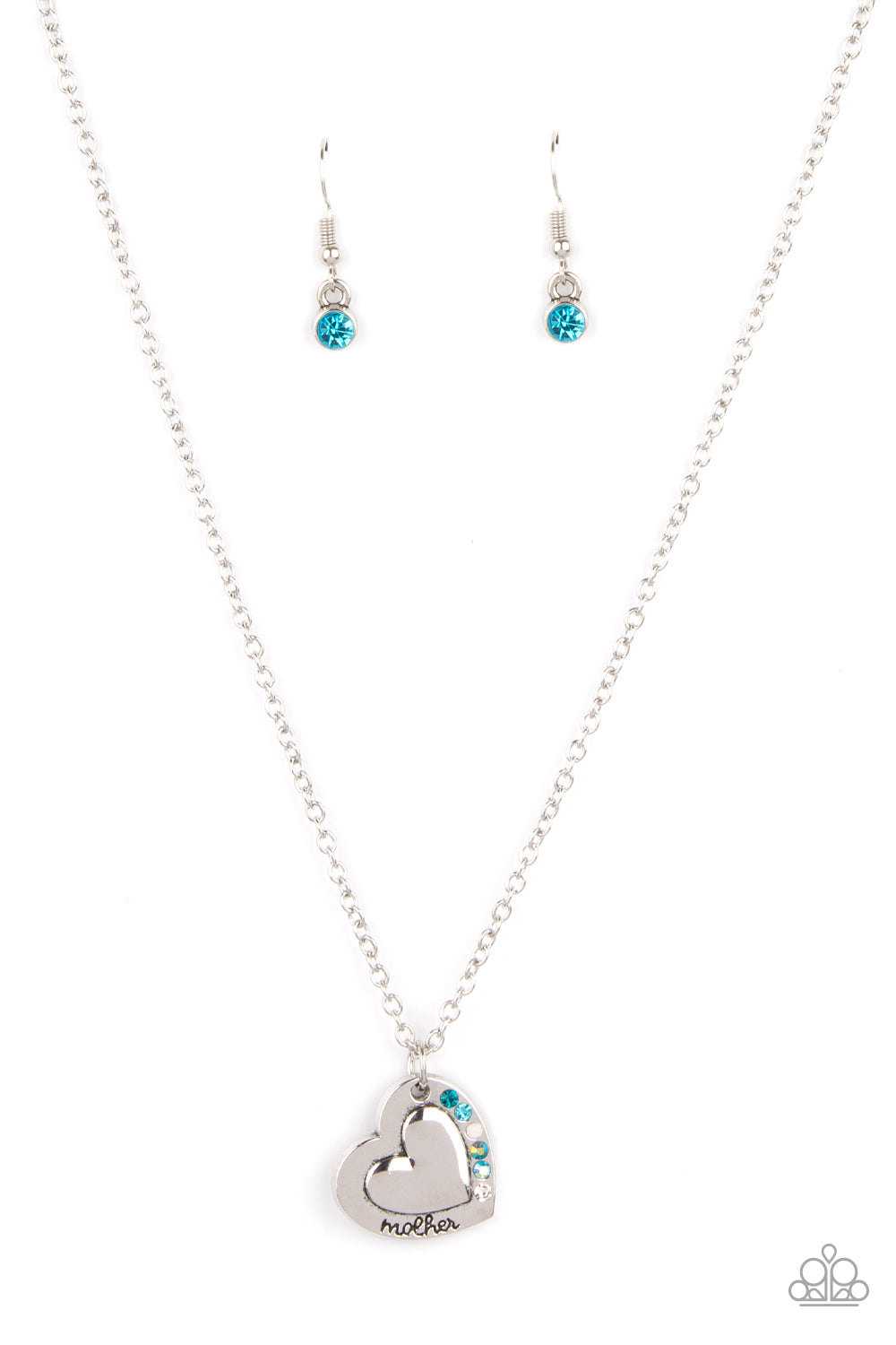 Happily Heartwarming Blue -Necklaces