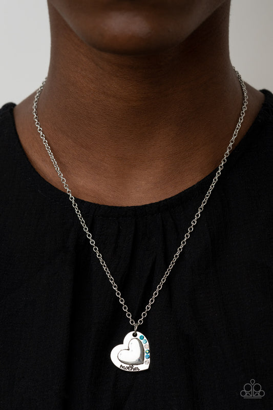 Happily Heartwarming Blue -Necklaces