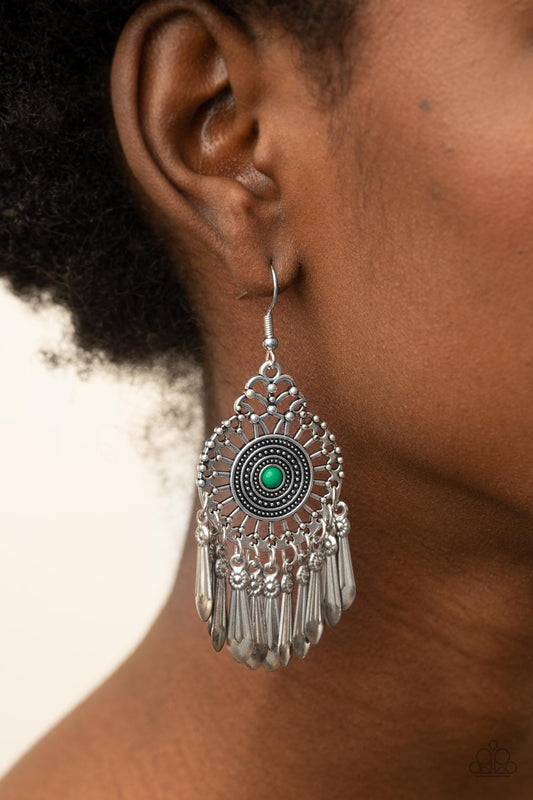 Dream a Little DREAMCATCHER Green - Earrings
