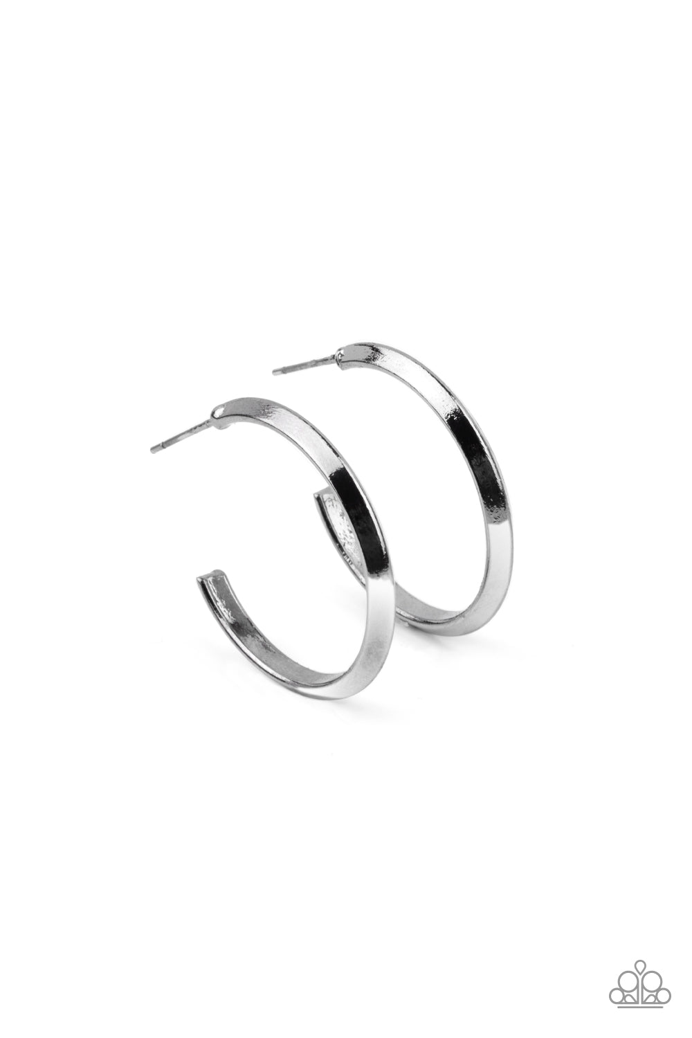 On The Brink Black - Earrings