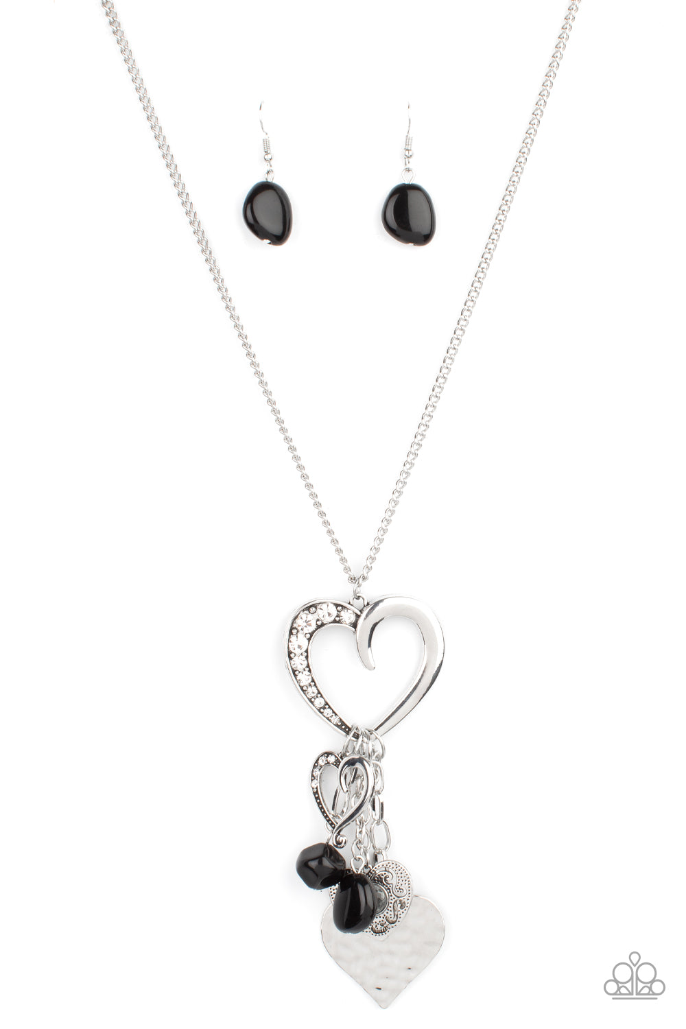 Flirty Fashionista Black - Necklaces