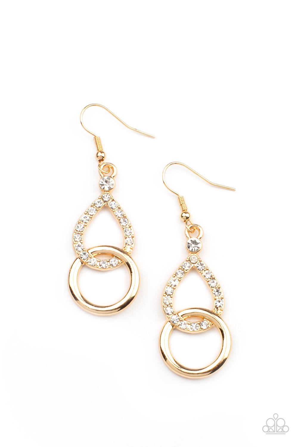 Red Carpet Couture Gold - Earrings