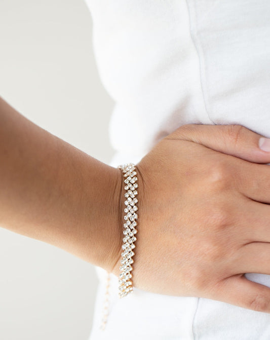 Chicly Candescent Gold - Bracelets