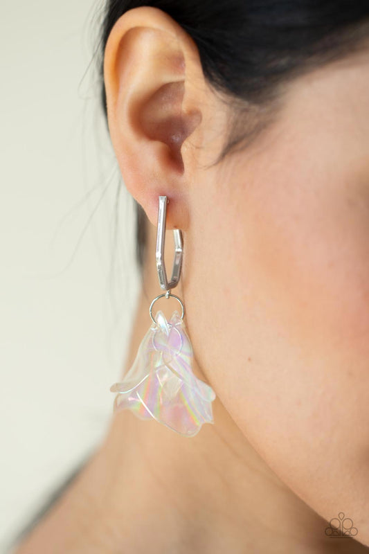Jaw-Droppingly Jelly Silver - Earrings