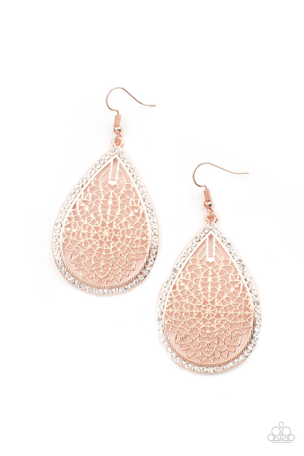 Fleur de Fantasy Rose Gold -Earrings