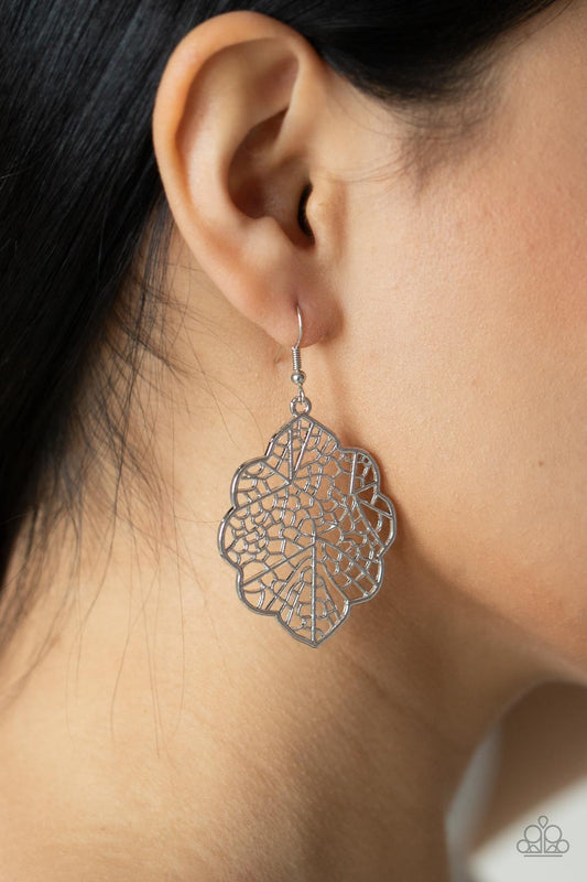 Meadow Mosaic Silver- Earrings