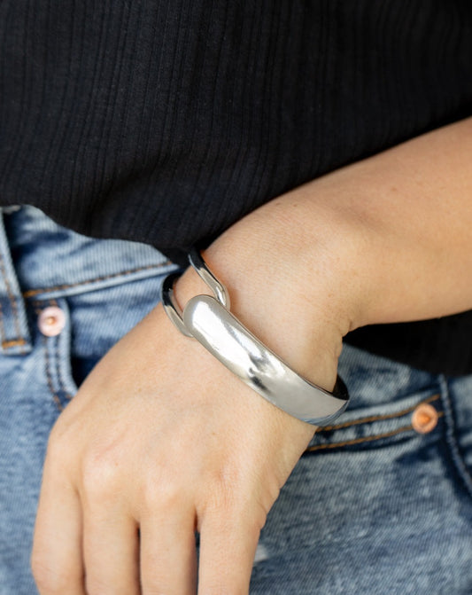 Couture-Clutcher Silver - Bracelets