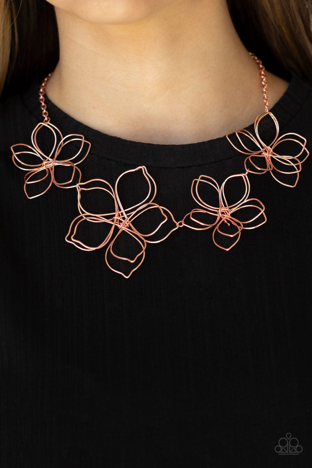 Flower Garden Fashionista Copper - Necklaces
