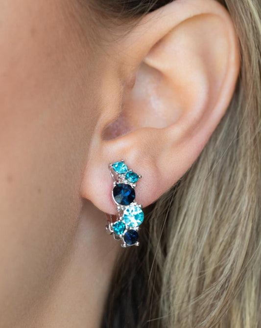 Cosmic Celebration Blue - Earrings