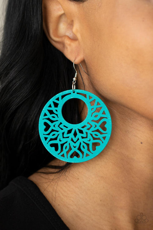 Tropical Reef Blue - Earrings