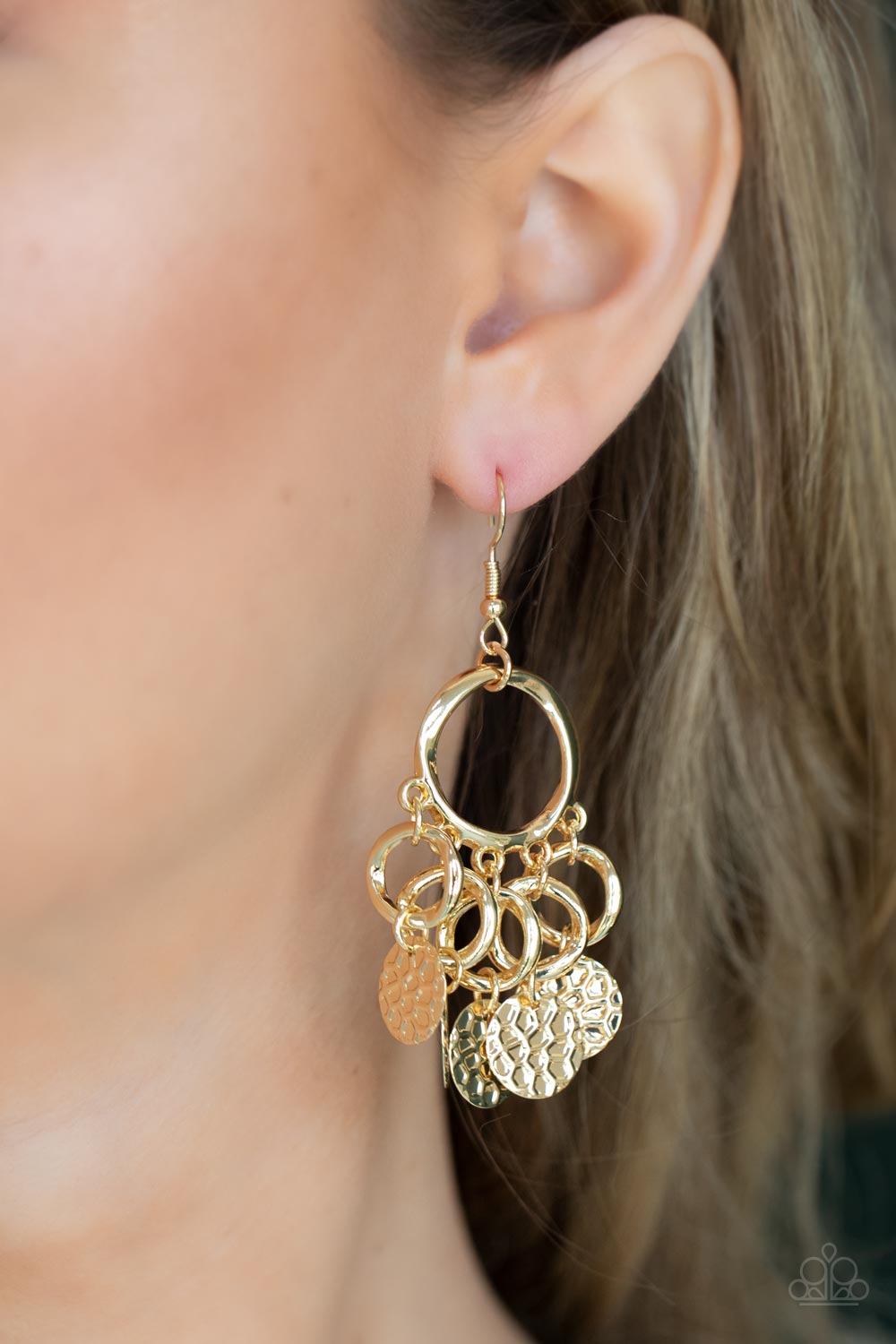 Partners in CHIME Gold - Earrings