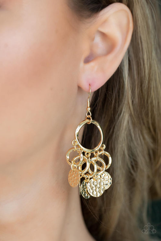 Partners in CHIME Gold - Earrings