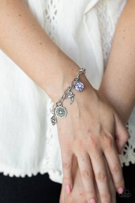 Fancifully Flighty Purple - Bracelets