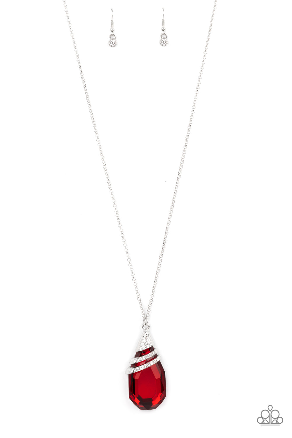 Demandingly Diva Red  - Necklaces