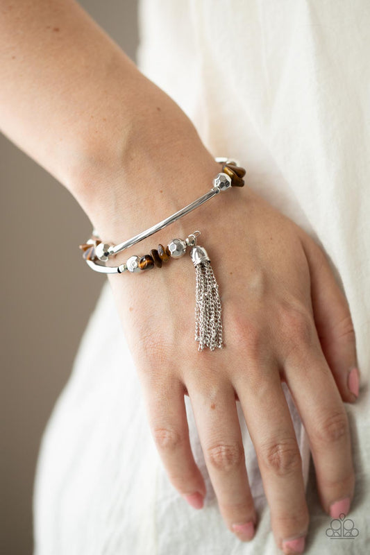 Mineral Mosaic Brown - Bracelets