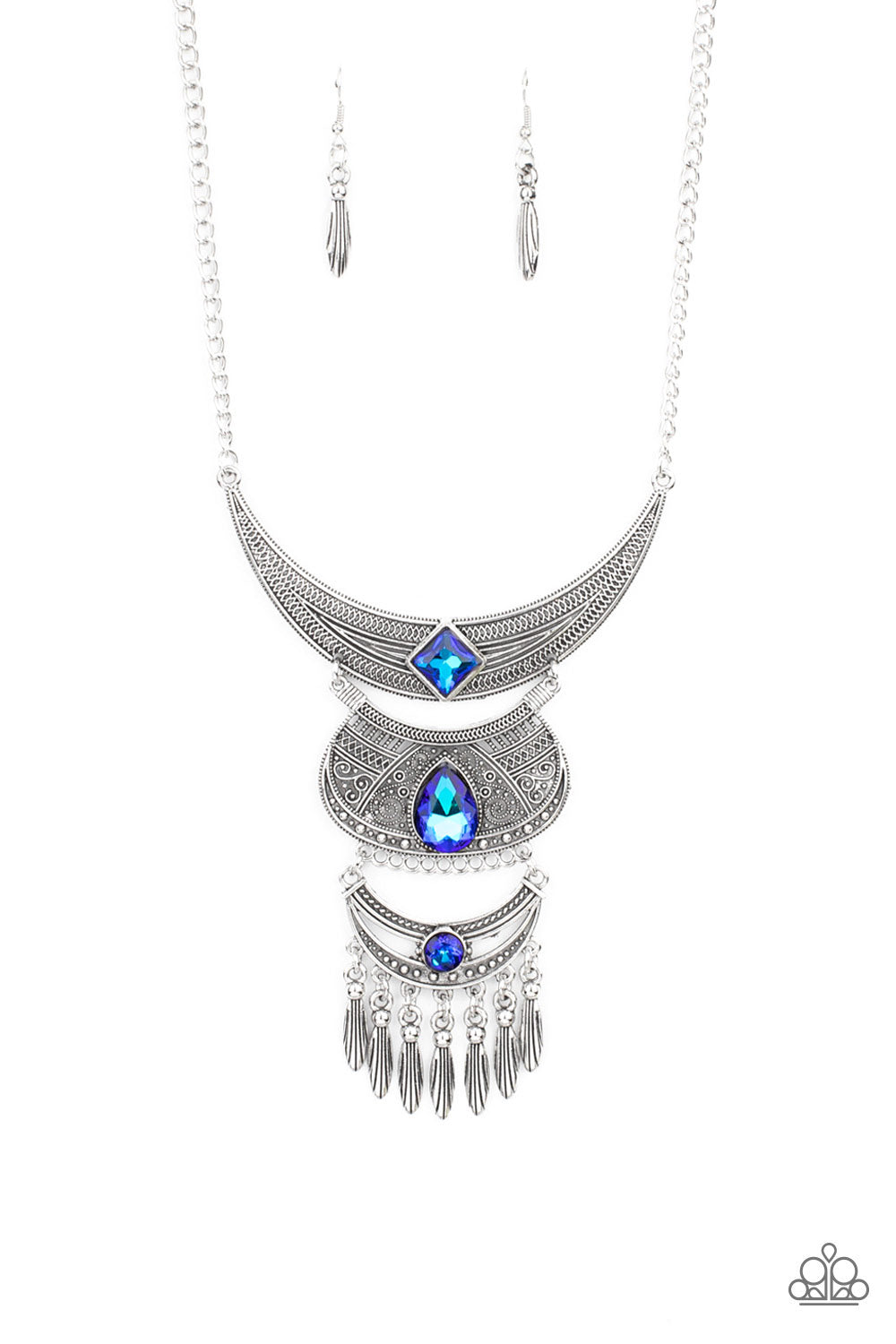 Lunar Enchantment Blue  - Necklaces