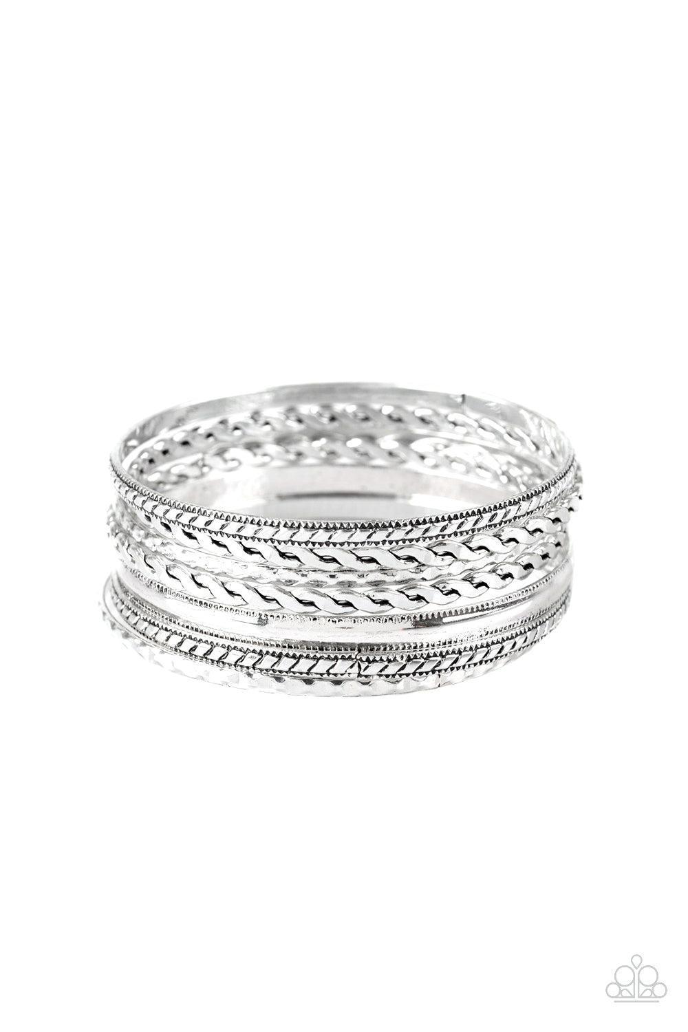 Rattle and Roll Silver -Bracelets