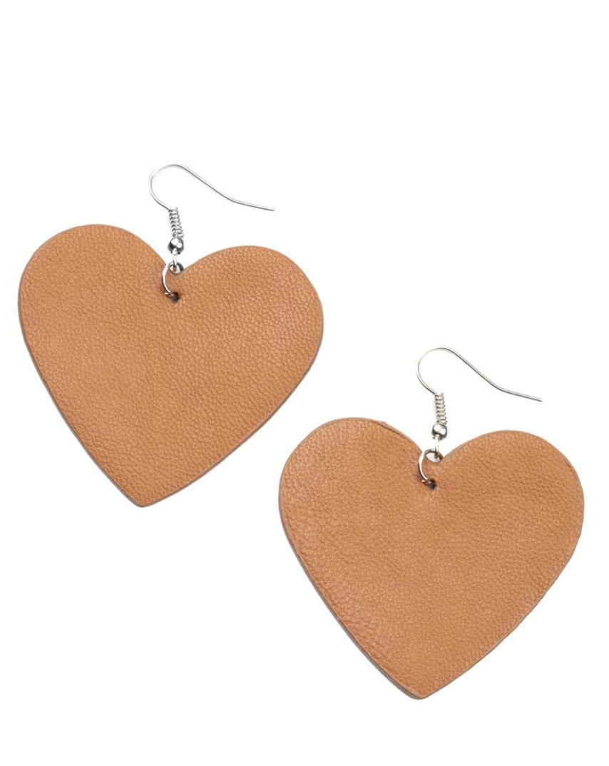 Country Crush Brown - Earrings