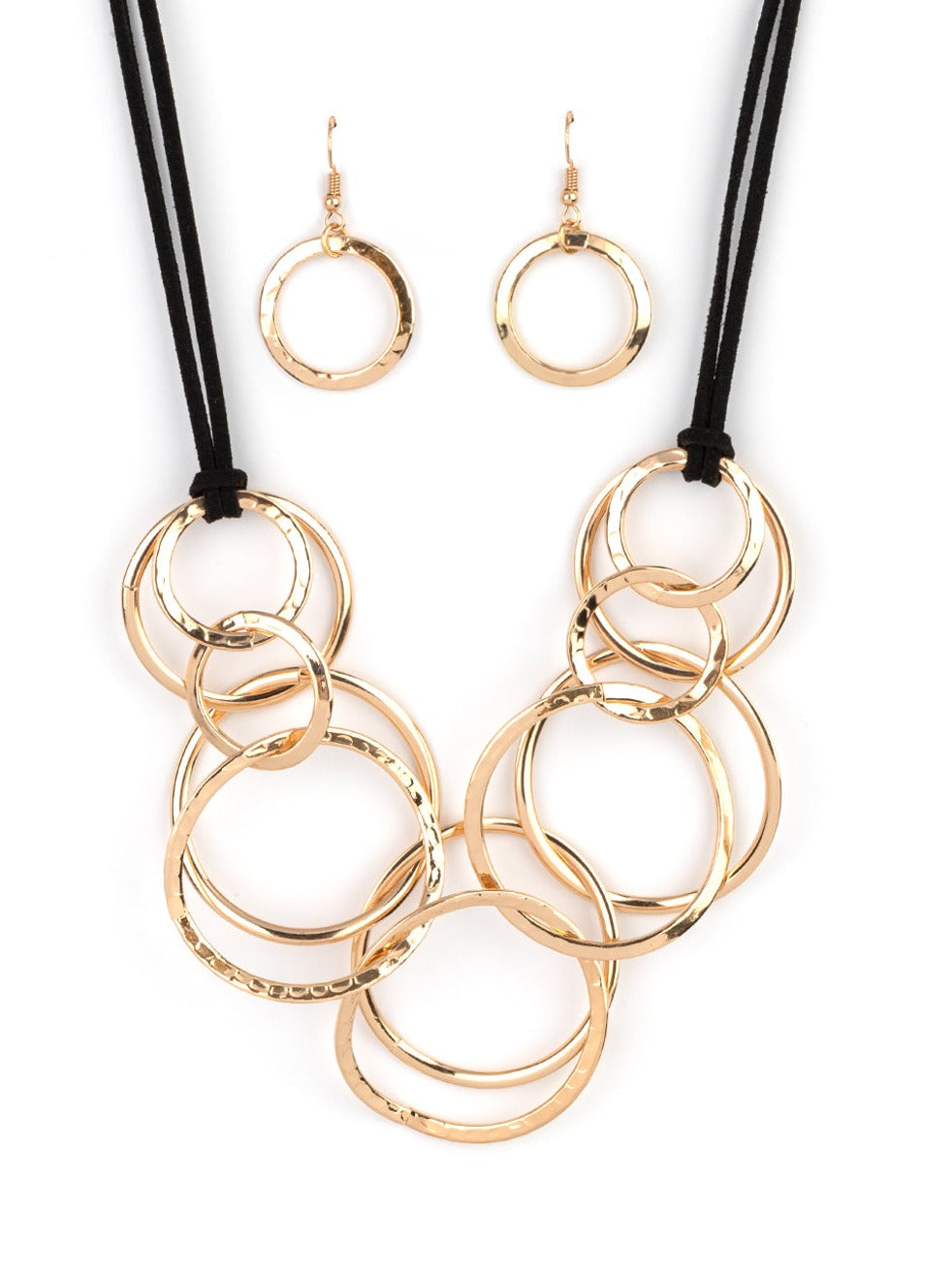 Spiraling Out of COUTURE Gold - Necklaces