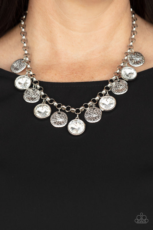 Spot On Sparkle White - Necklaces