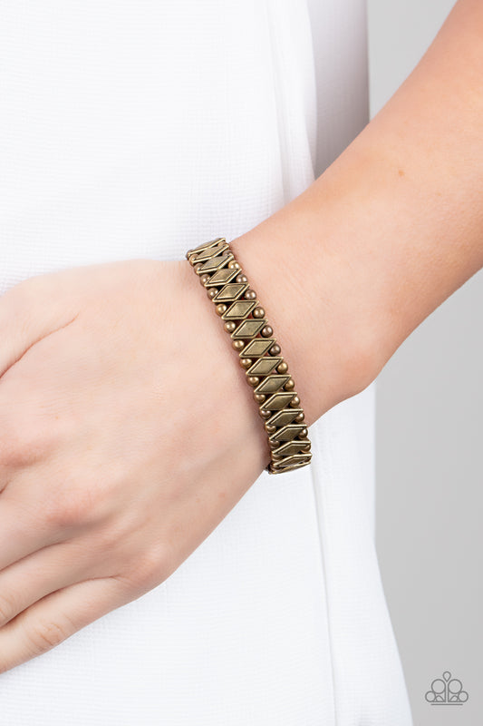 Abstract Advisory Brass - Bracelets