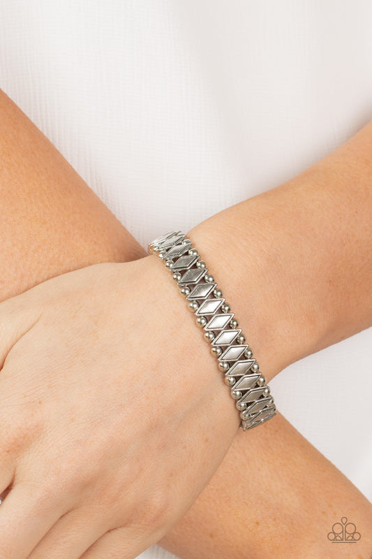 Abstract Advisory Silver - Bracelets