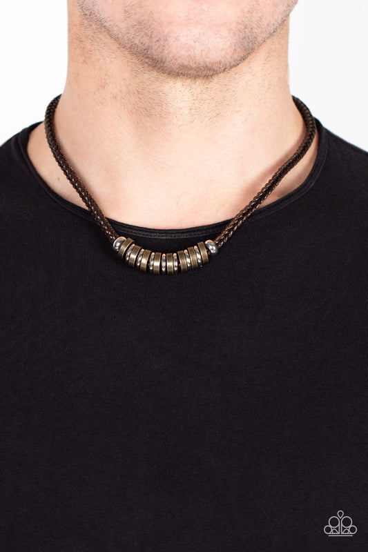 Primitive Prize Brown - Necklaces