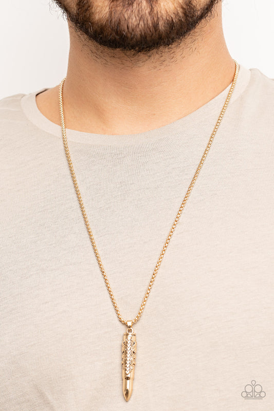 Mysterious Marksman Gold - Necklaces
