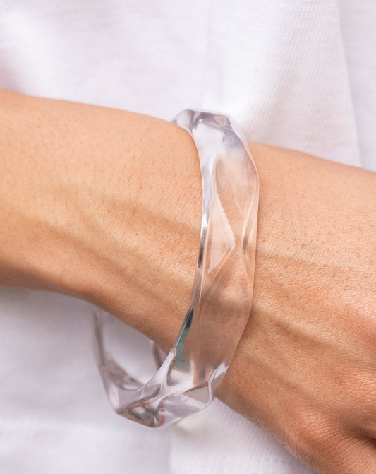 Clear - Cut Couture Clear Bracelet - Bracelets