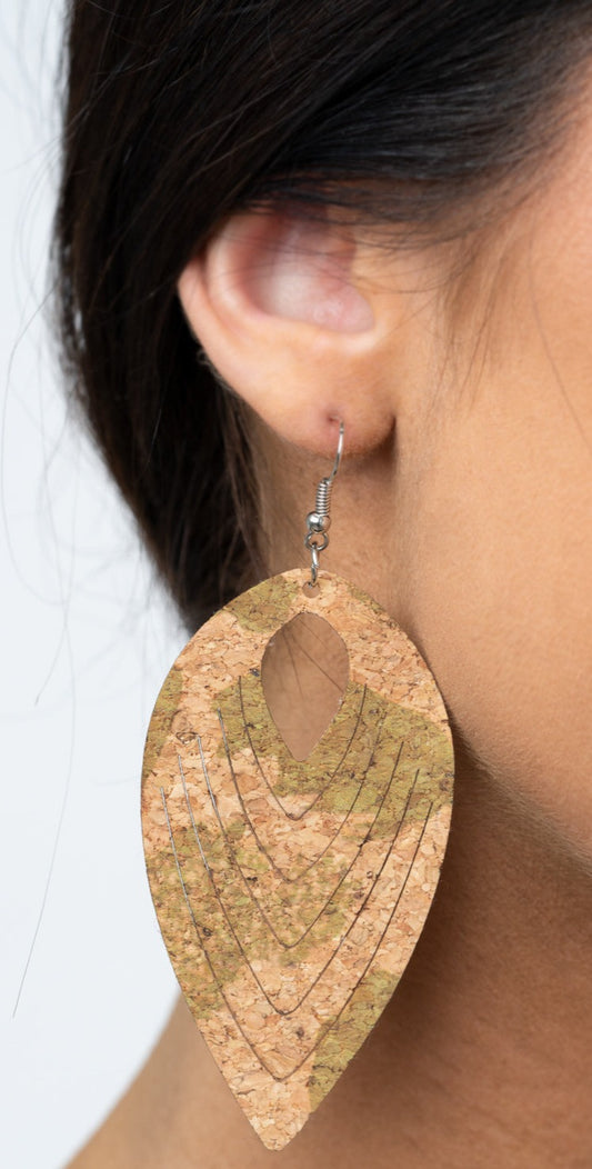 Cork Cabana - Earrings