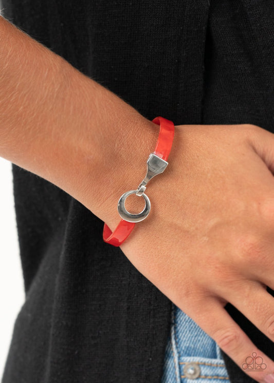 Haute Button topic red - Bracelets