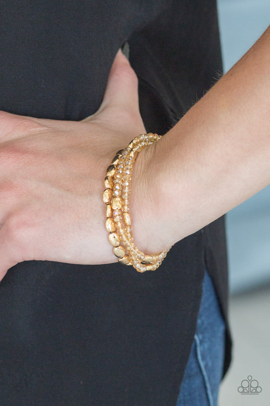 Hello Beautiful gold - Bracelets