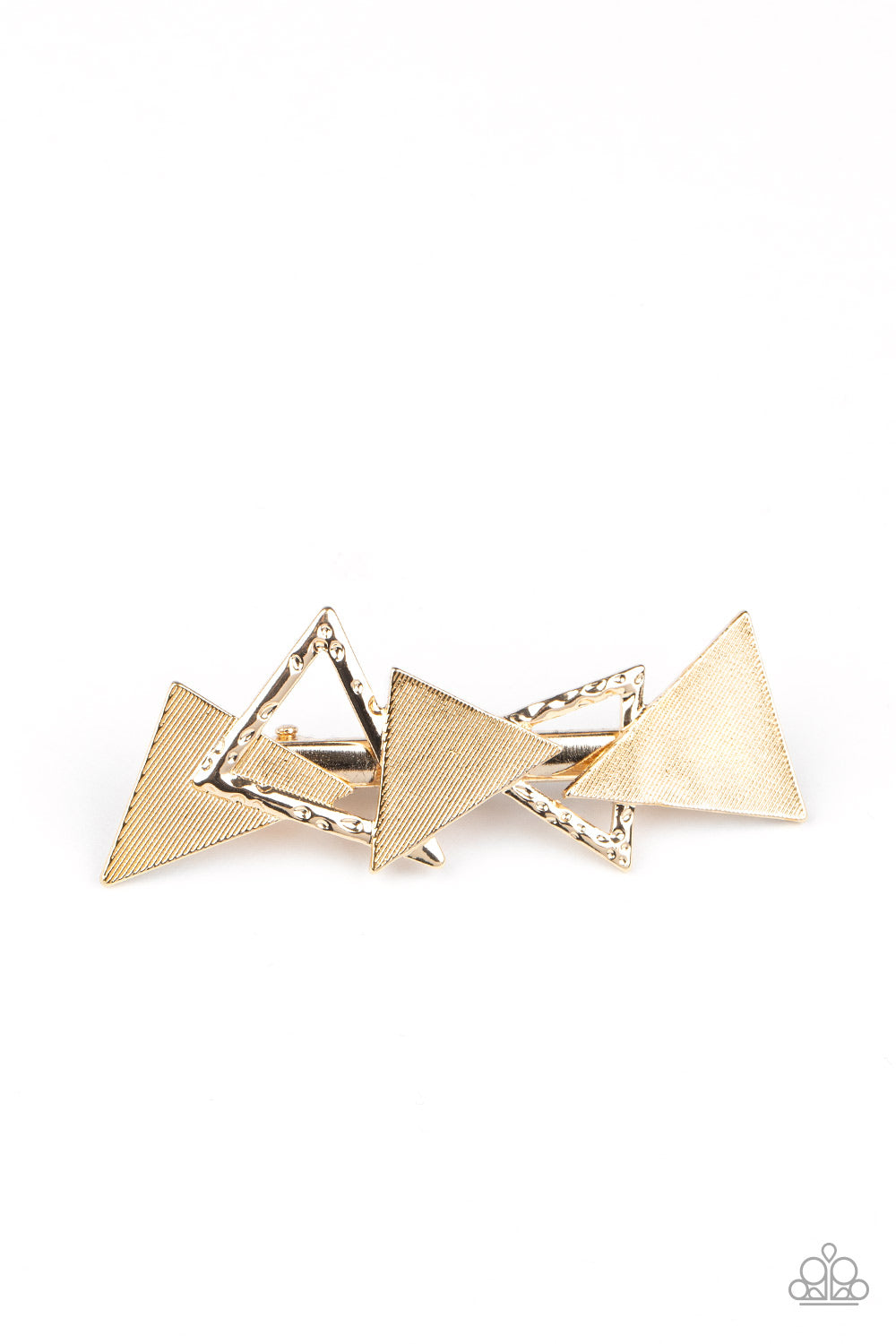 Know all the Triangles gold - Hair Accessories