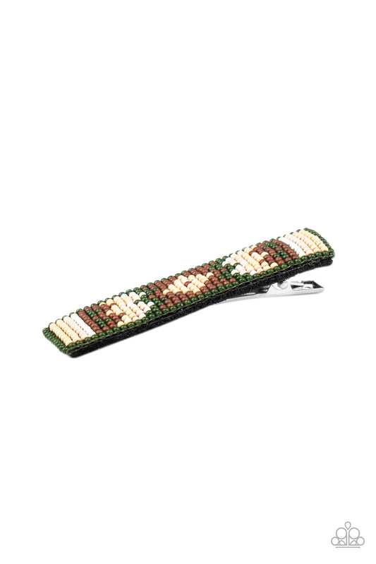 Lay of the desert green- Hair Accessories