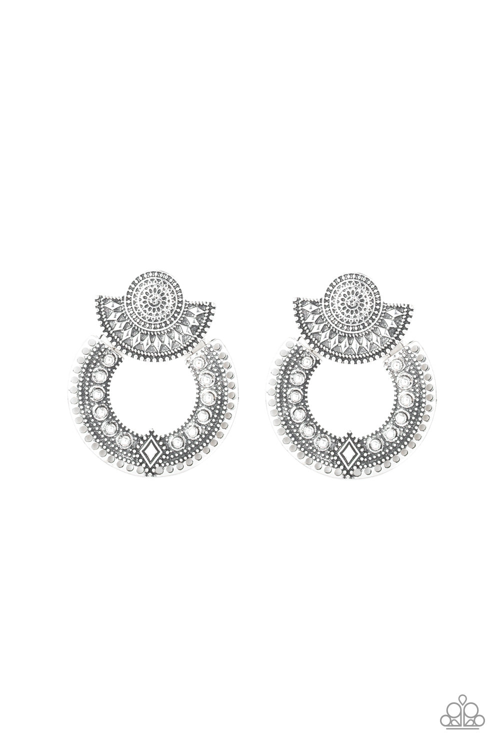 Texture Takeover silver- Earrings