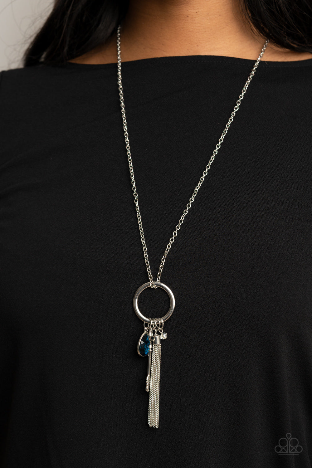 Unlock your Sparkle blue -Necklaces