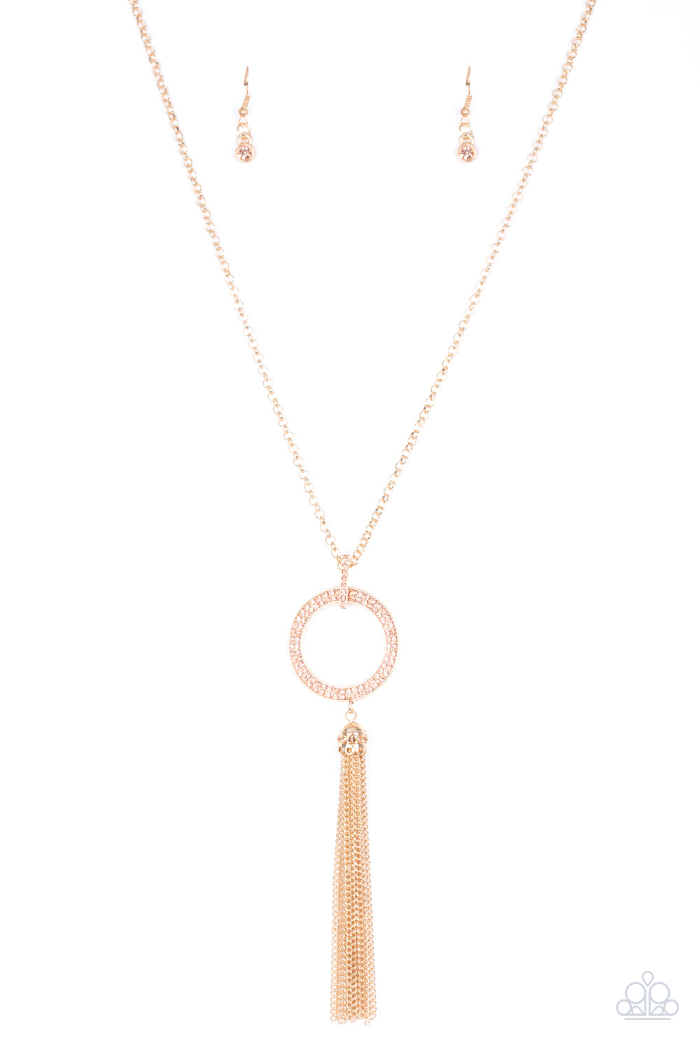 Straight To The Top Gold - Necklaces